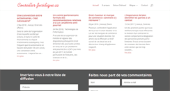 Desktop Screenshot of conseiller-juridique.ca